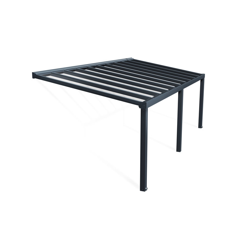 Stockhom Patio Awning, 324cm H x 341cm W x 732cm D