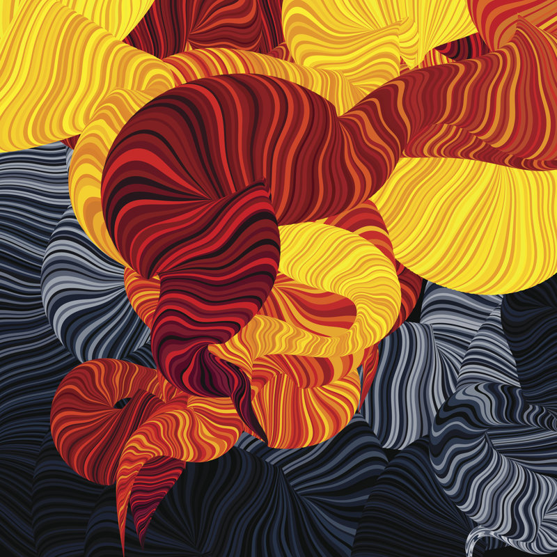 Wonder Smoke by Barol - Wrapped Canvas Print, 91cm H x 91cm W x 3.8cm D