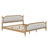 Upholstered Platform Bed with Headboard-367870349-367493765