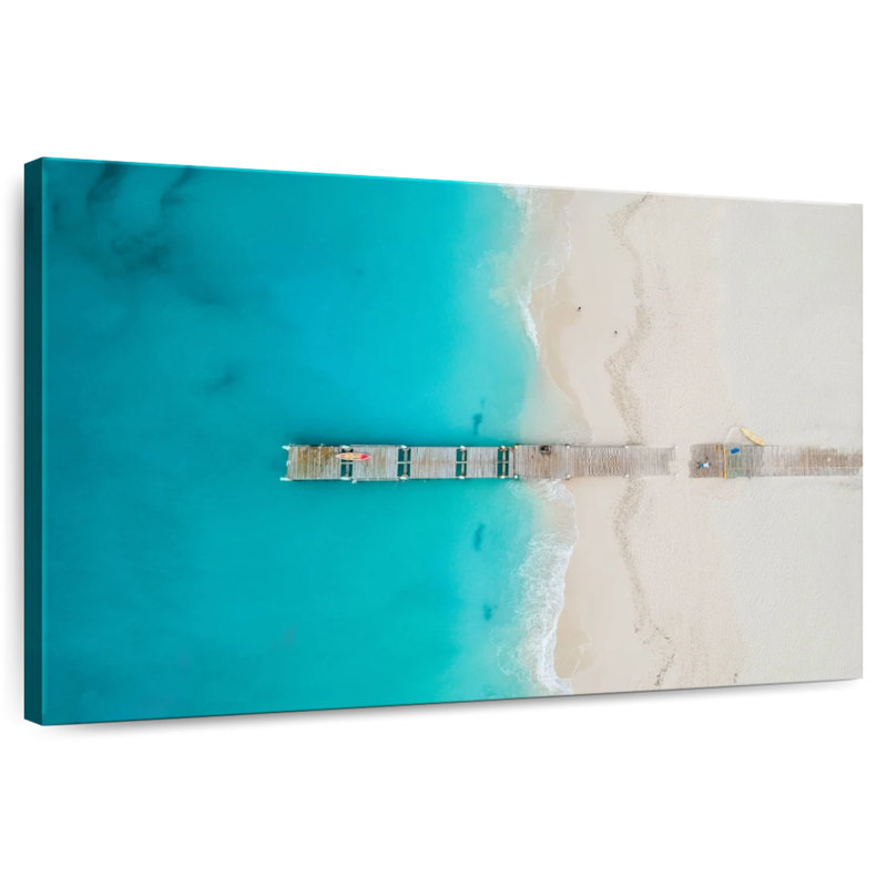 Aletra Grace Bay Beach Pier, 20" H x 30" W