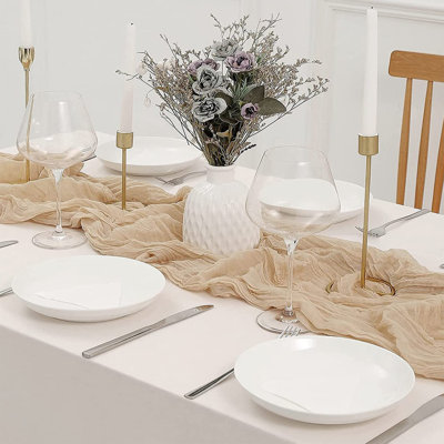 Nini Rectangle Polyester Table Runner