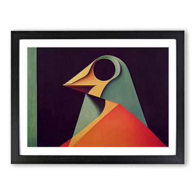 Stupendous Abstract Bird - Single Picture Frame Print