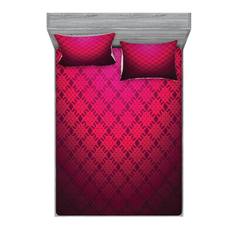 Microfiber Geometric Sheet Set