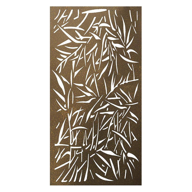 Jungle Metal Privacy Screen, 4 ft. H x 2 ft. W