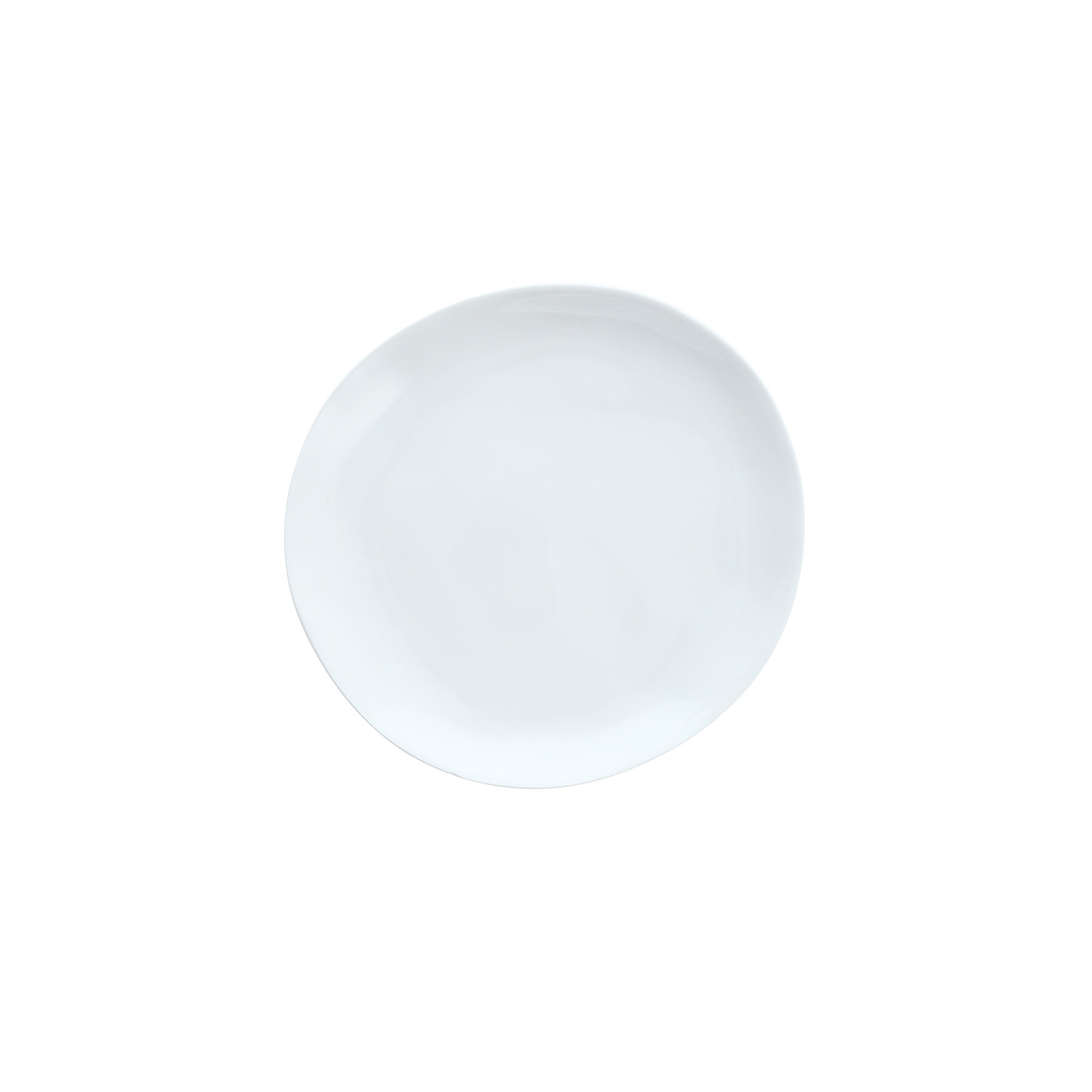 Sandia Melamine Salad Plate, White