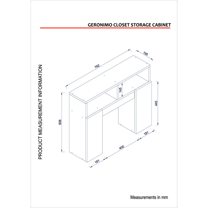 Caydae Wall Bathroom Cabinet