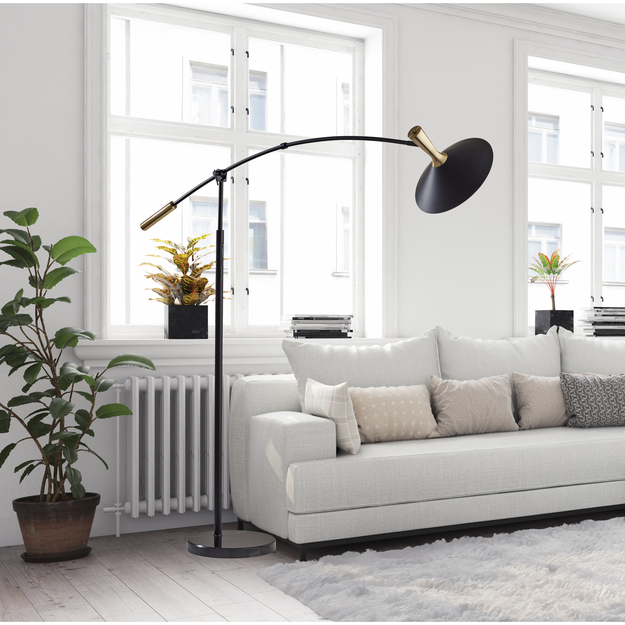 Sahrye 81'' Dimmable LED Floor Lamp