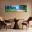 Sand Traps In A Golf Course Edgewood Tahoe Golf Course Stateline Douglas County Nevada USA by Chris John/PDI - Wrapped Canvas Panoramic Print-1848634252
