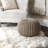 Anely 20" Wide Round Pouf Ottoman-1213539418