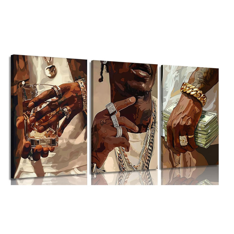 3 Piece Wrapped Canvas Print
