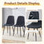 Ensemble de salle à manger élégant en bois et métal avec rangement double couche-104919535