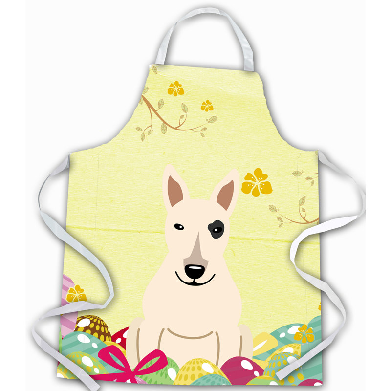 Tablier œufs de pâques, Jaune / crème, Chow-chow