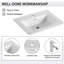 Meuble-lavabo simple 24 po avec comptoir en céramique-2003679129