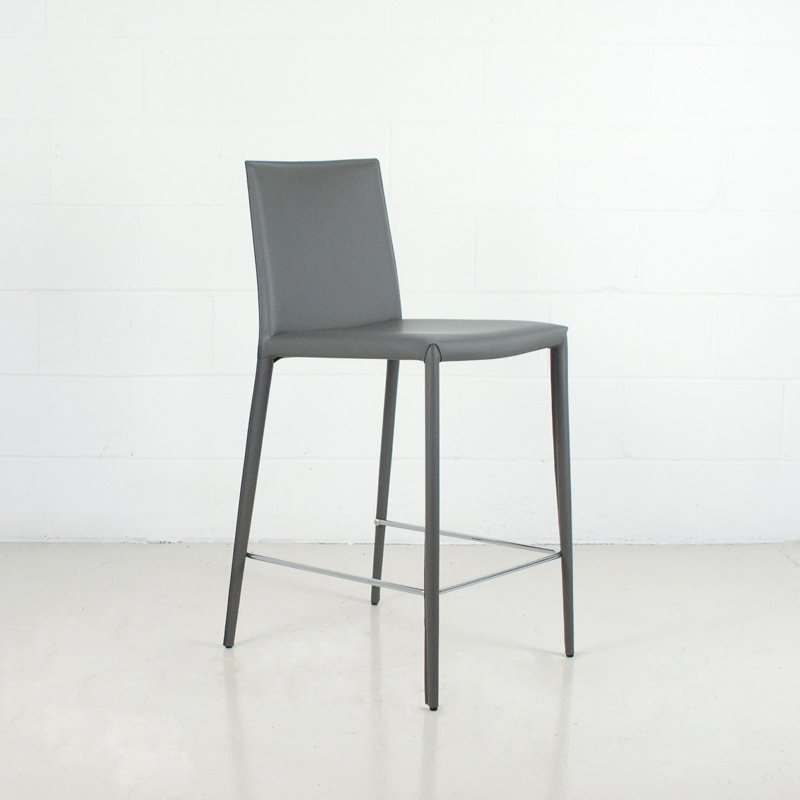 Kurland Sperazza Leather 25.5" Counter Stool, Oxford