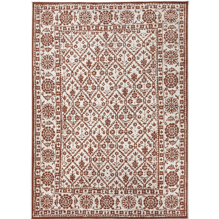 Curacao Flatweave Orange Rug