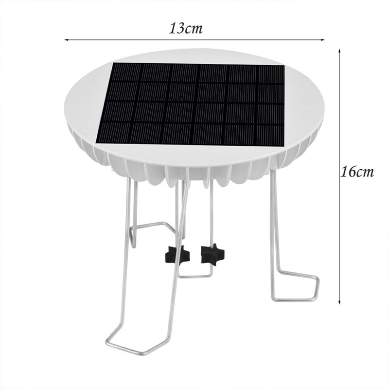 Agitateur solaire d'eau pour bains d'oiseaux 