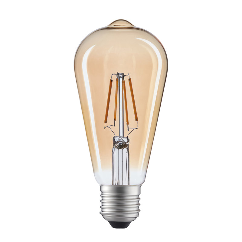 4 Watt, ST19 LED, Warm White (2700K)