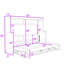 Lit escamotable en bois avec tablettes-2091307480-2091307479