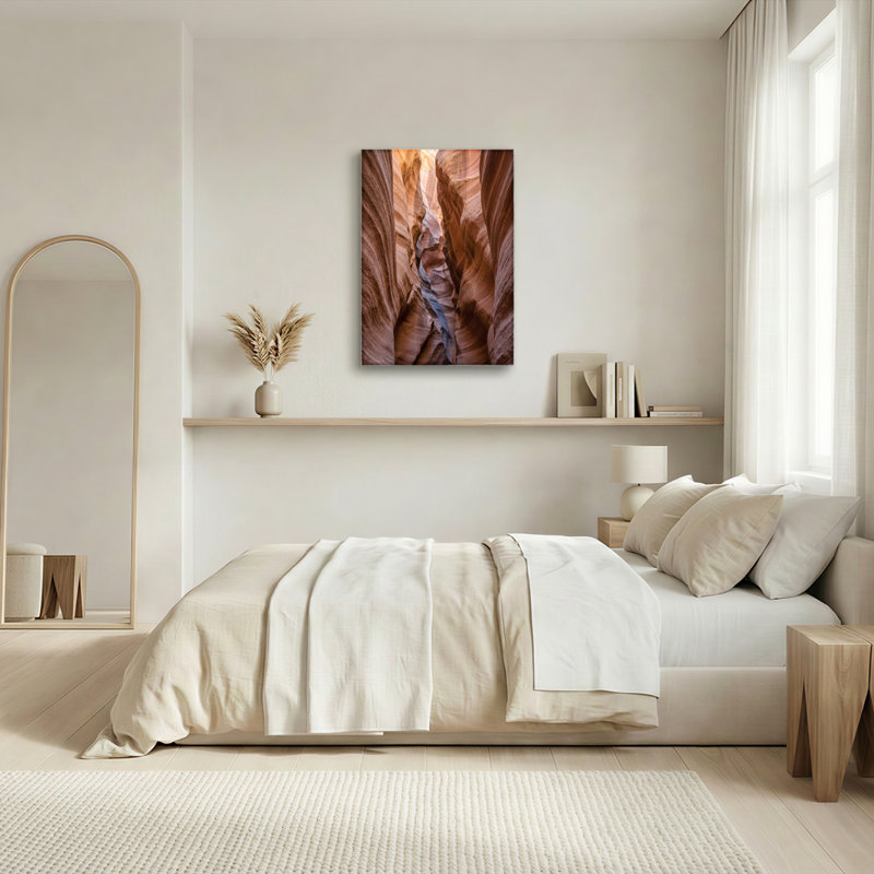 Canyon Walls, reproduction d'art sur toile, ensemble de 1, Wrapped Canvas, 24"H x 18"W