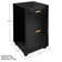 Ebern Designs 2 Drawer Rolling File Cabinet