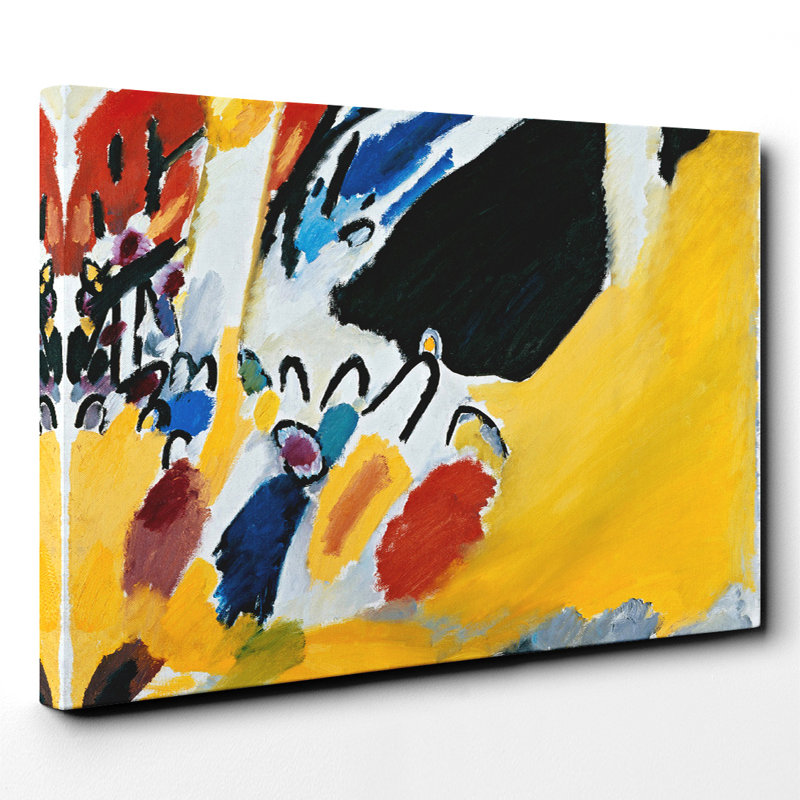 Wassily Kandinsky - Wrapped Canvas, 70cm H x 100cm W