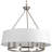 Elex 6 - Light Dimmable Drum Chandelier-613379890