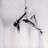 Dancer on aerial contortion - 32"x32" art on canvas
