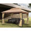 10 pi. L 13 pi. D Pavillon de jardin en fer