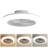 18 Inch Enclosed Ceiling Fan With Light And Remote