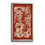 Vue d'oiseau chinois en rouge I - Peinture sur toile encadrée-823277117-823277119