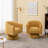 Murrow Velvet Swivel Barrel Chair-409425048