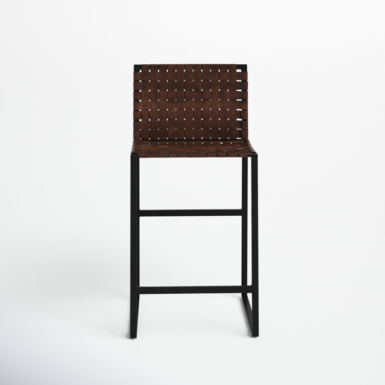 Augusta Genuine Leather Bar & Counter Stool