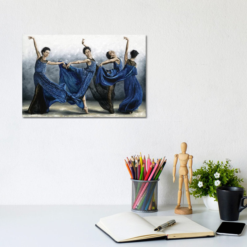 Sequential Dancer by Richard Young - Wrapped Canvas Gallery-Wrapped Canvas Giclée, 20.32cm H x 20.32cm W