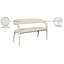 Banc en similicuir Sylvester Aurich-257683515
