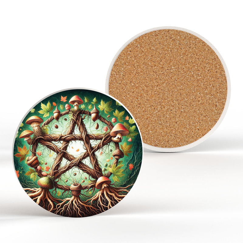 West Country Wizard Round 1 Piece Coaster