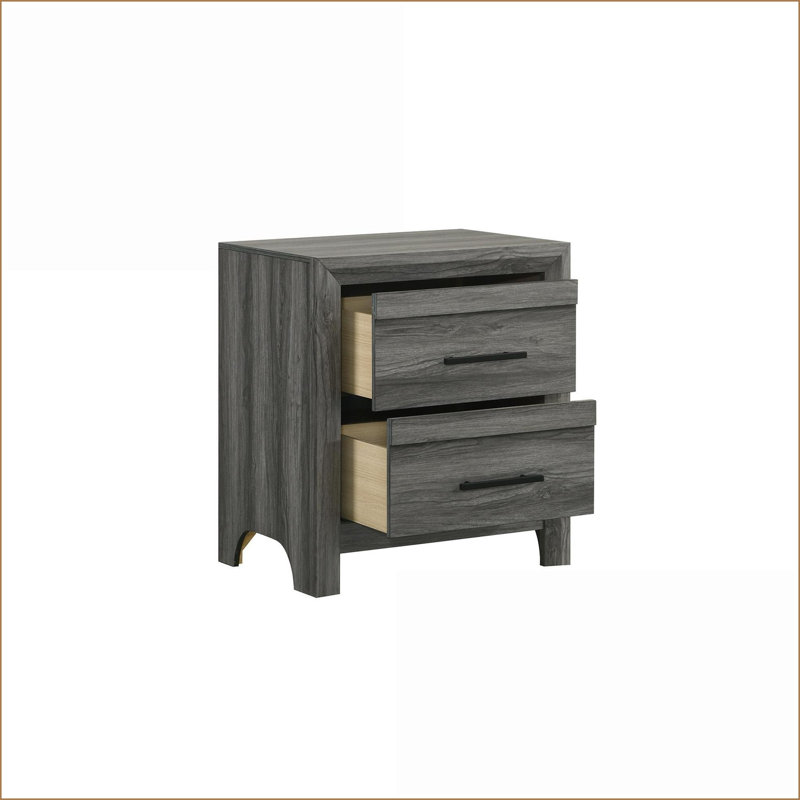 Table de chevet 2 tiroirs Modern