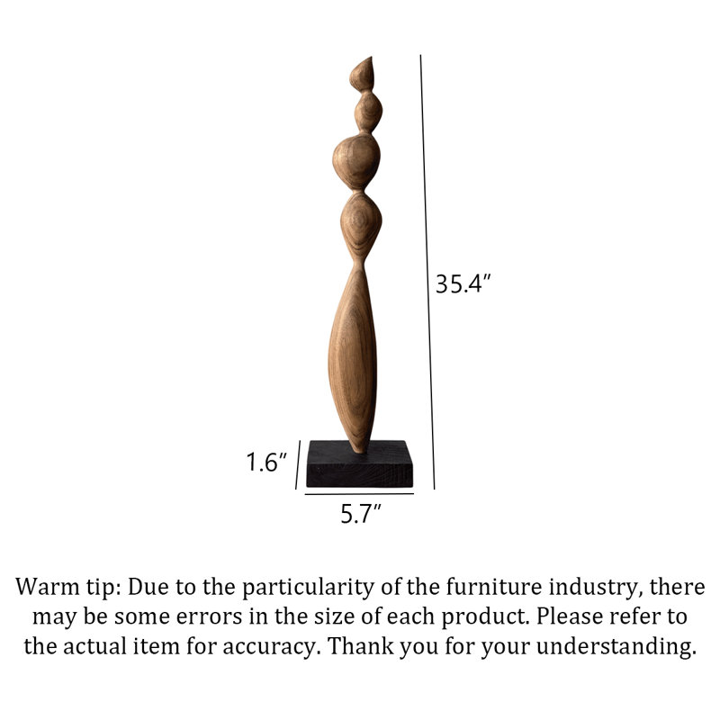 Medieval-Style Walnut Wood Creative Sculpture Ornaments