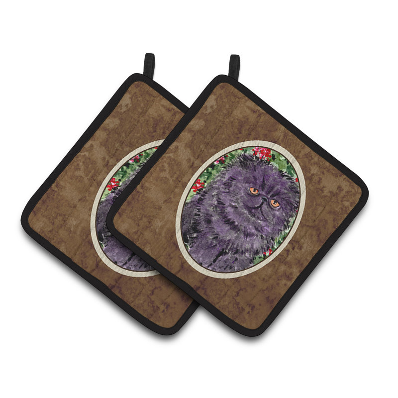 Caroline's Treasures Persian Cat Polyester Potholder