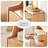 Modern Burlywood Solid Wood Shoe Storage-34329552