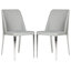 Chaise d'appoint rembourrée Chromium Linen-22556526