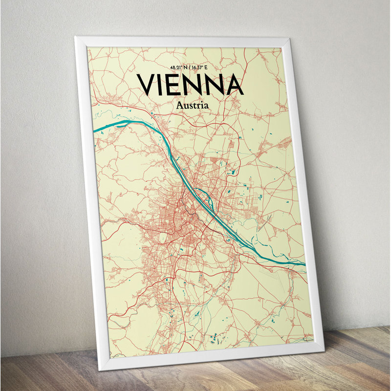 Vienna - No Frame Print, 70.8 cm H x 40.6 cm W x 0.1 cm D