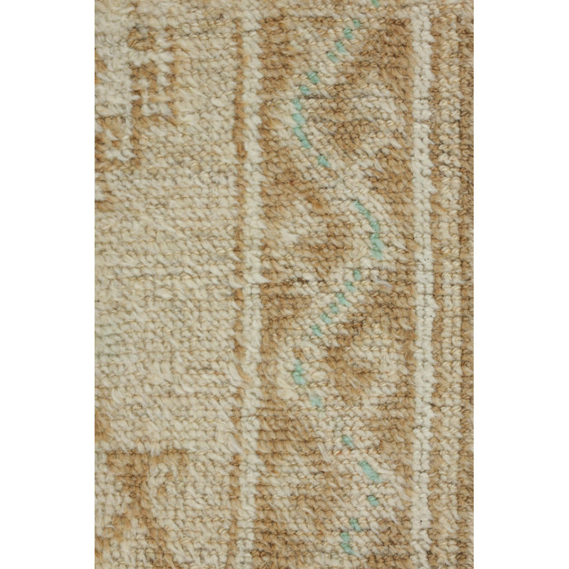 Vintage Turkish Village Rugs One-of-a-Kind Runner 4'3" X 10'3" Area Rug