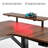 Mariita 74.8" U-Shaped Standing Desk-93832045