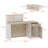 Anjila Rectangle Manufactured Wood Reception Desk