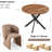 Alana 37-Inch Round Table With Armchairs-106912977