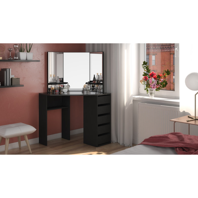 Coiffeuse Eniee avec miroir