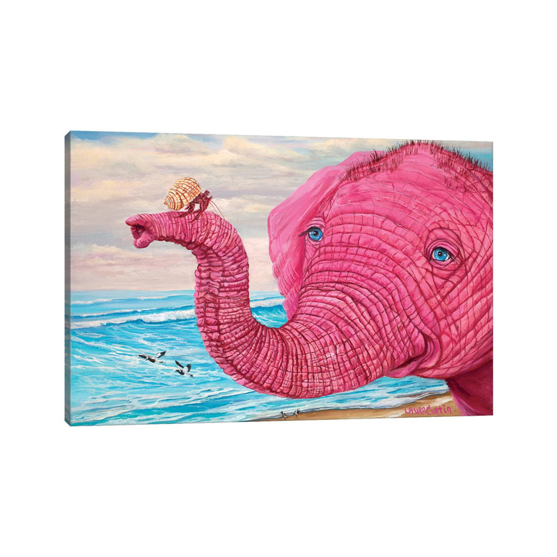 Making Friends by Laura Curtin - Wrapped Canvas Painting, 20.32 cm H x 30.48 cm W