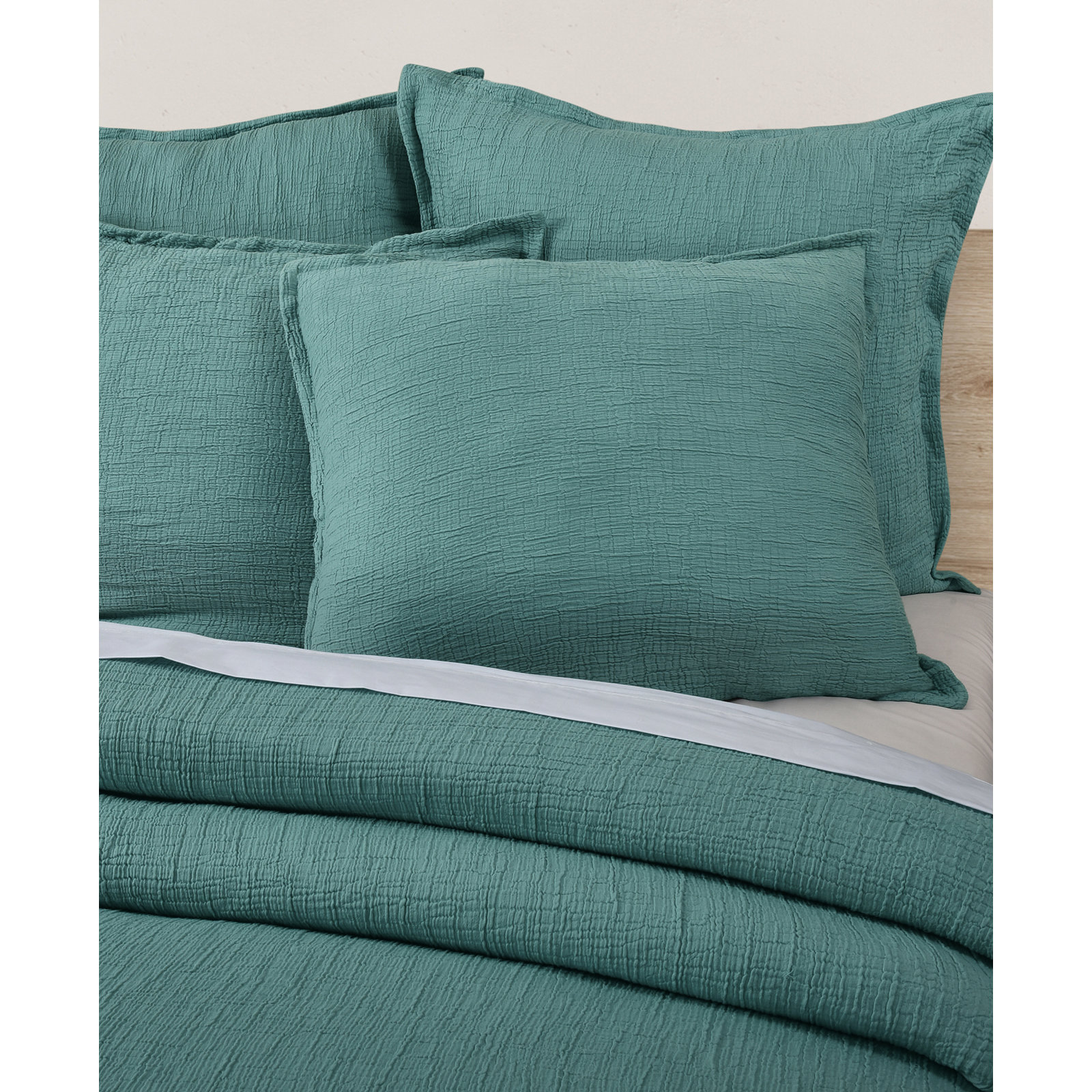 Falan Sham, Standard, Teal
