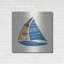«Nautical Collage IV On Linen» par Courtney Prahl-825602406