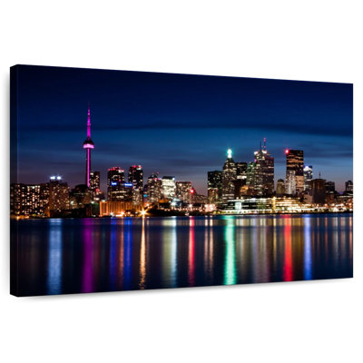 Sireci Toronto Skyline At Night